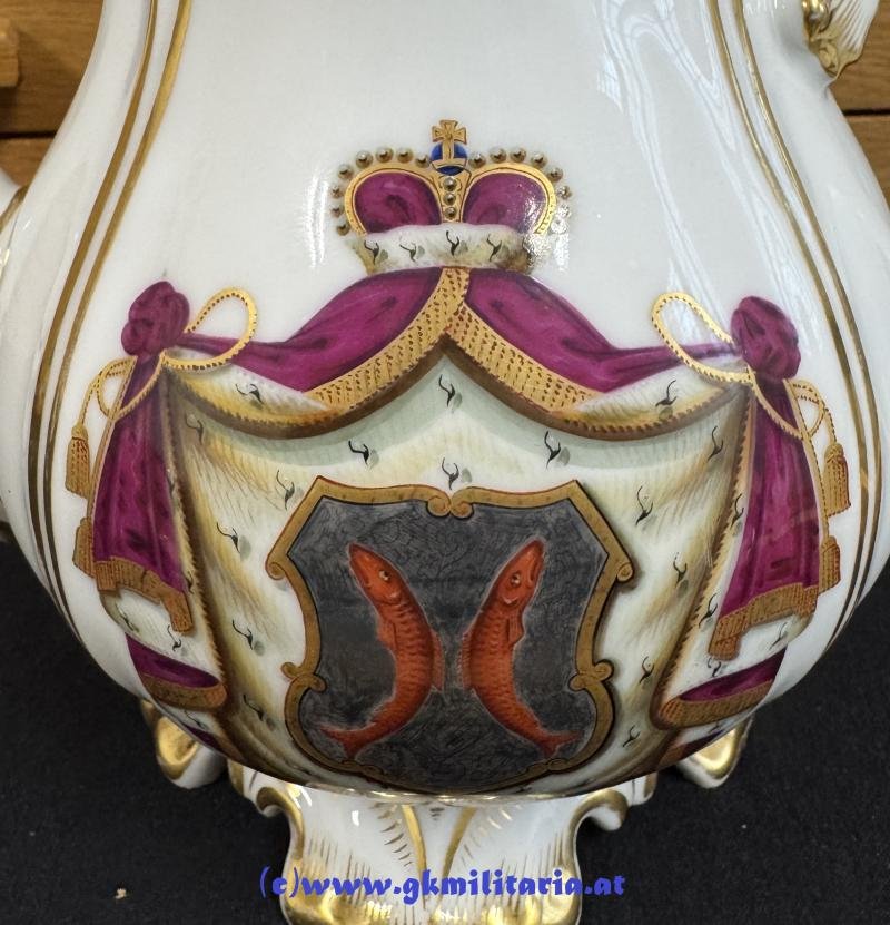 k.u.k. Kaffeekanne Erich Alt Graf von Salm Reiffenscheid !! - 1857!! — image 2