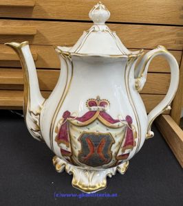 k.u.k. Kaffeekanne Erich Alt Graf von Salm Reiffenscheid !! - …