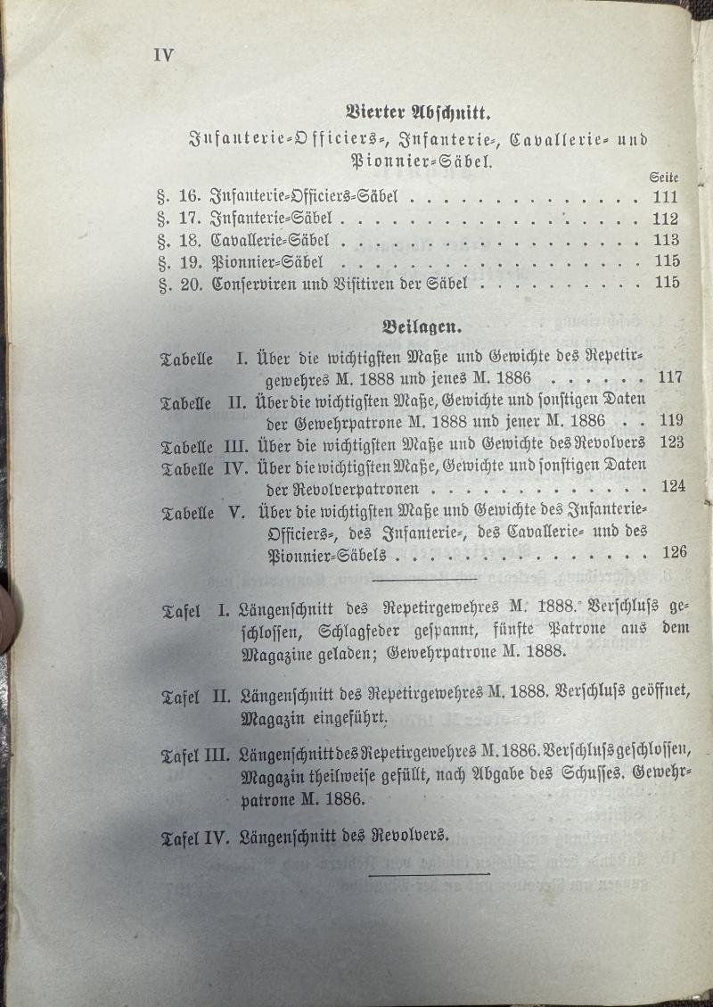 k.u.k. Waffen-Instruktion f. d. Infanterie und die Jägertruppe - G-5 und Waffen-Instruction für die k.und k. Cavallerie G6 !! 1888 & 1891!! — image 3