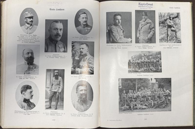 Buch 'Kaiserschützen Tiroler = Vorarlberger Landsturm und Standschützen!!' — image 7