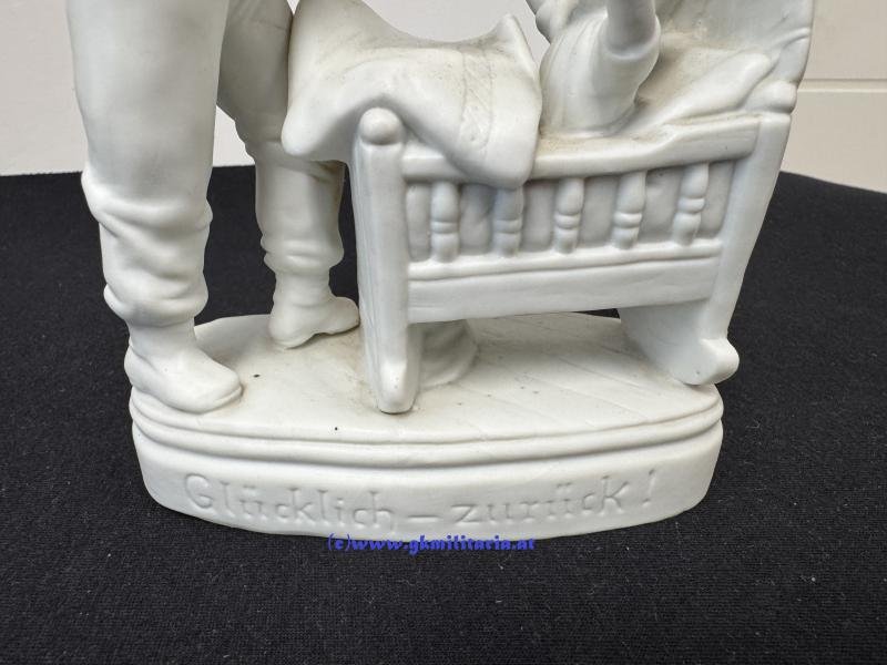 k.u.k. Figur Kaiserjäger mit Kleinkind! - 'Glücklich - zurück!' — image 8