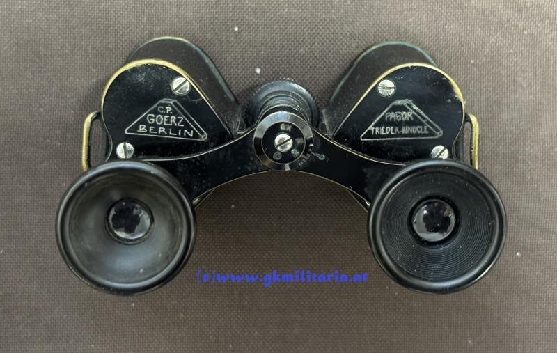 k.u.k. Armeefeldstecher 'C.P. GOERZ - BERLIN' - 'PAGOR TRIEDER-BINOCLE'mit k.u.k. Armeeabnahme 1914!! — image 5