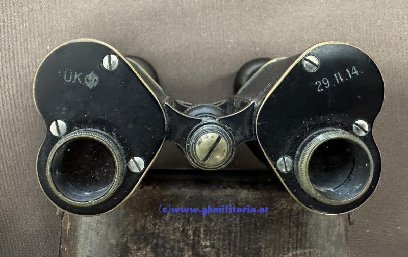 k.u.k. Armeefeldstecher 'C.P. GOERZ - BERLIN' - 'PAGOR TRIEDER-BINOCLE'mit k.u.k. Armeeabnahme 1914!! — image 6