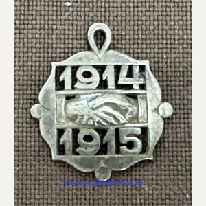 k.u.k. Patriotischer Anhänger - '1914-1915' - SILBER!!