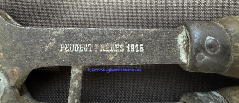 Frankreich Drahtschere 1916 !! - 'Beutestück' !! — image 4