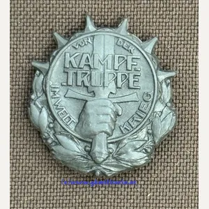 k.u.k. Kappenabzeichen - von der 'KAMPFTRUPPE' im Weltkrieg !!