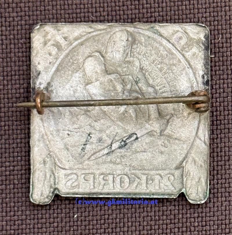 k.u.k. Kappenabzeichen 21. Korps - 1916 !! — image 2