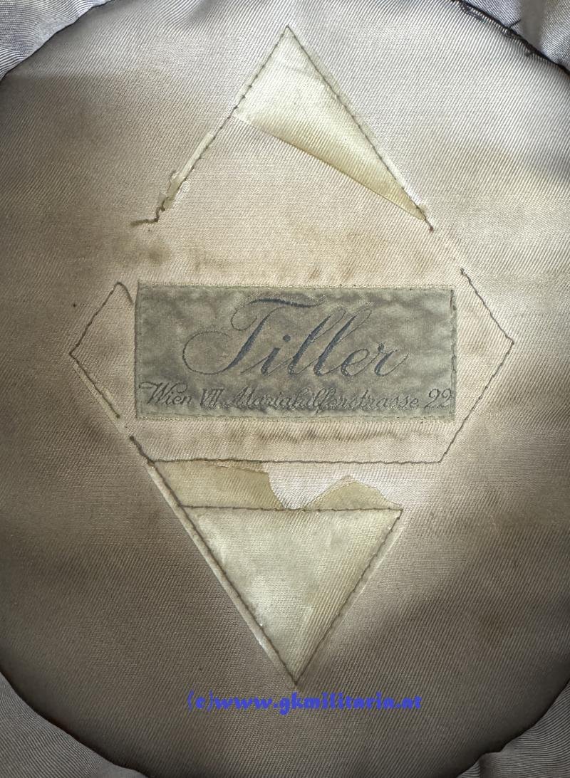 Österreich 1. Republik - schwarze steife Kappe Gendarmerie!!! — image 8