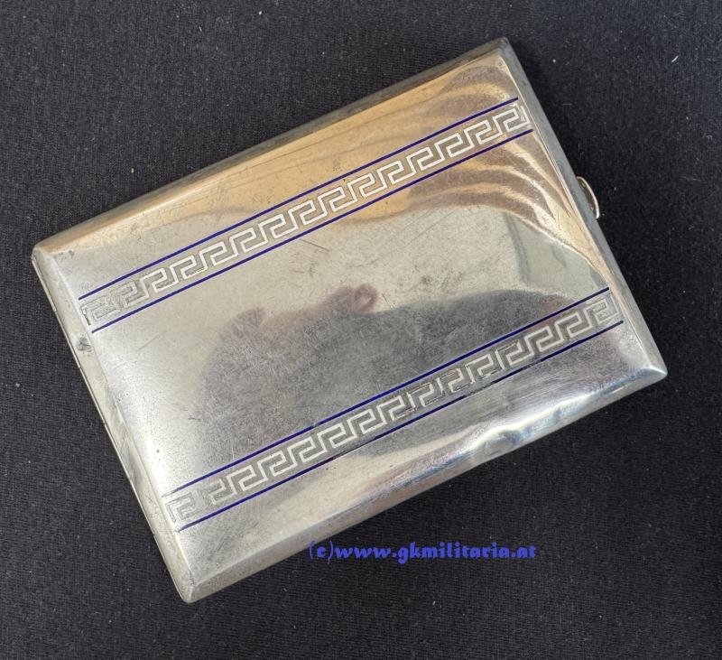 k.u.k. Zigarettentabatiere k.u.k. Luftfahrtruppe - Flugzeugführer Kpl. Karl Guttmann FLIK 24+39!! — image 2