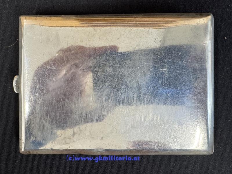 k.u.k. Zigarettentabatiere k.u.k. Luftfahrtruppe - Flugzeugführer Kpl. Karl Guttmann FLIK 24+39!! — image 8