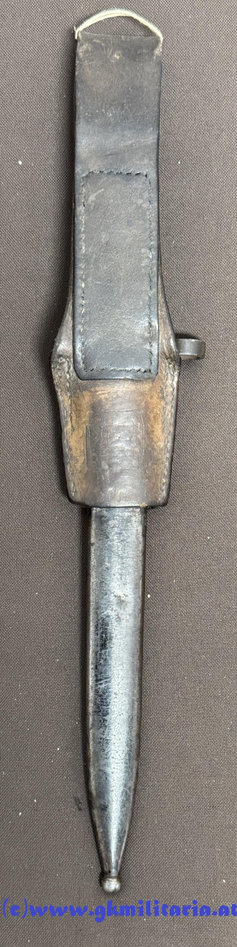 k.u.k. Messerbajonett für Repetierstutzen M95 Mannschaft - 'Berndorfer - BMF!' — image 3