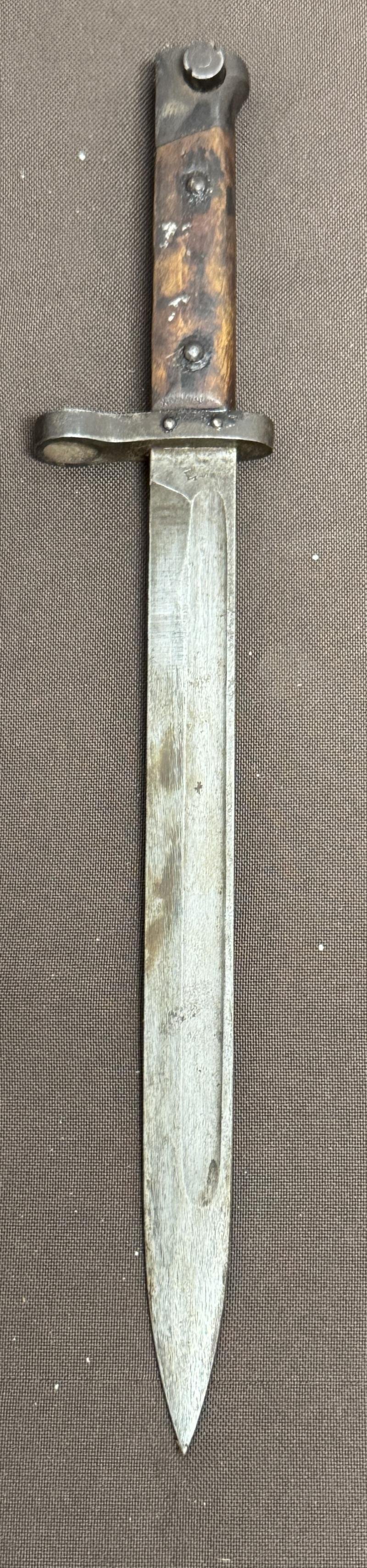 k.u.k. Messerbajonett für Repetierstutzen M95 Mannschaft - 'Berndorfer - BMF!' — image 5