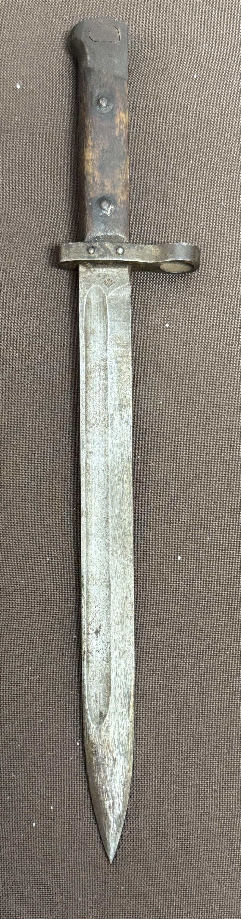 k.u.k. Messerbajonett für Repetierstutzen M95 Mannschaft - 'Berndorfer - BMF!' — image 6