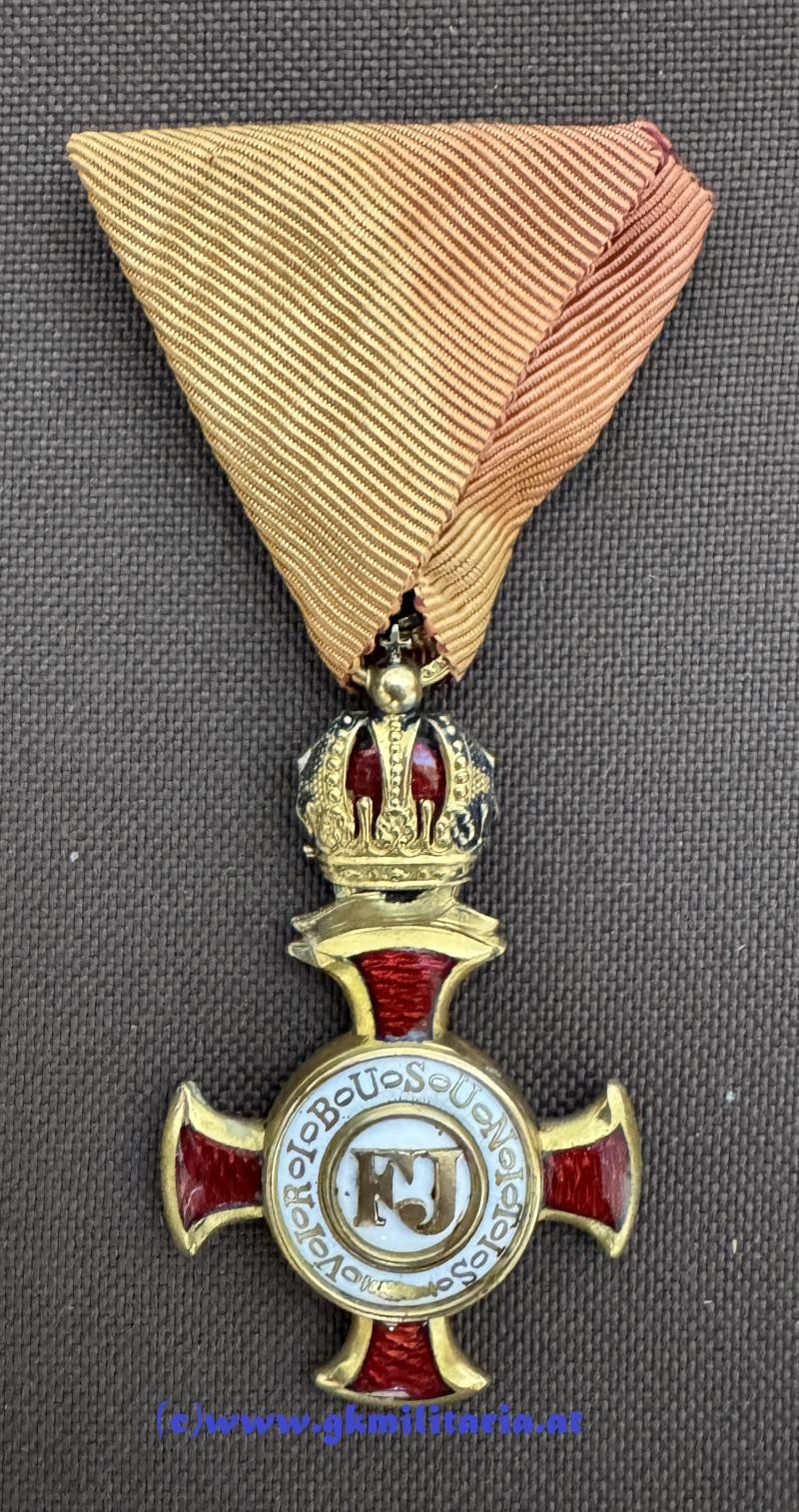 k.u.k. Goldenes Verdienstkreuz mit Krone! — image 2