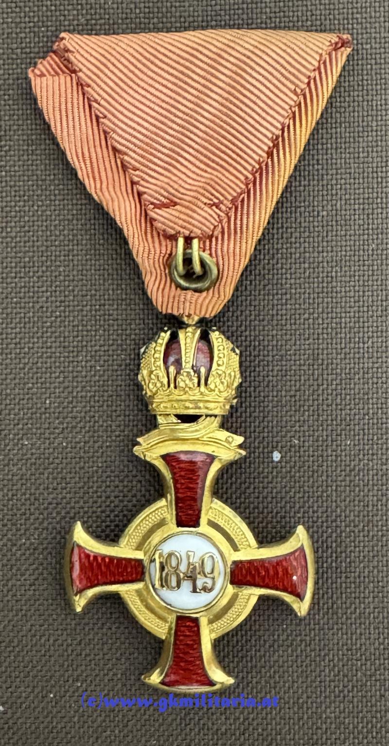 k.u.k. Goldenes Verdienstkreuz mit Krone! — image 4