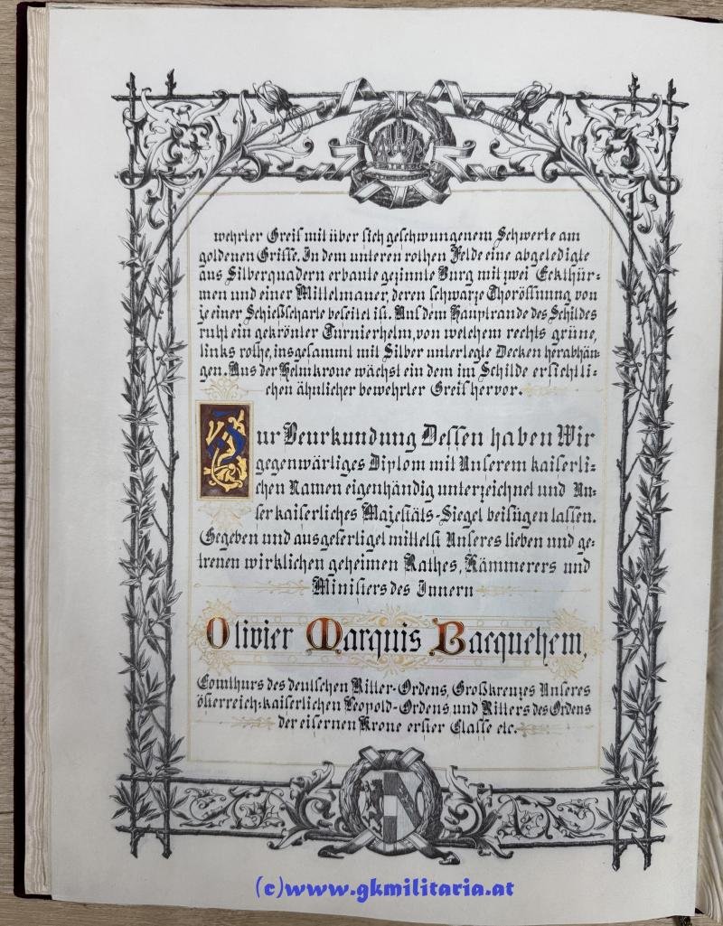 Großer Urkundennachlass Feldmarschallleutnant Adolf Schadek Edler von Schadeckfels - Kmdt. Landwehr-Infanterie-Brigade in Przemysl!! — image 9