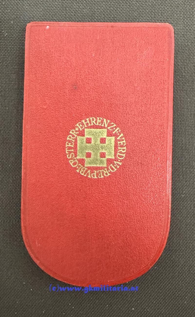 Goldenes Ehrenzeichen bzw. Ritterkreuz I. Klasse - Österreich - 1. Republik/Bundesstaat - TOP!! — image 8