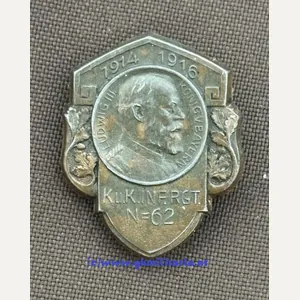k.u.k. Kappenabzeichen Infanterie-Regiment Nr. 62 - 1914-1916!!