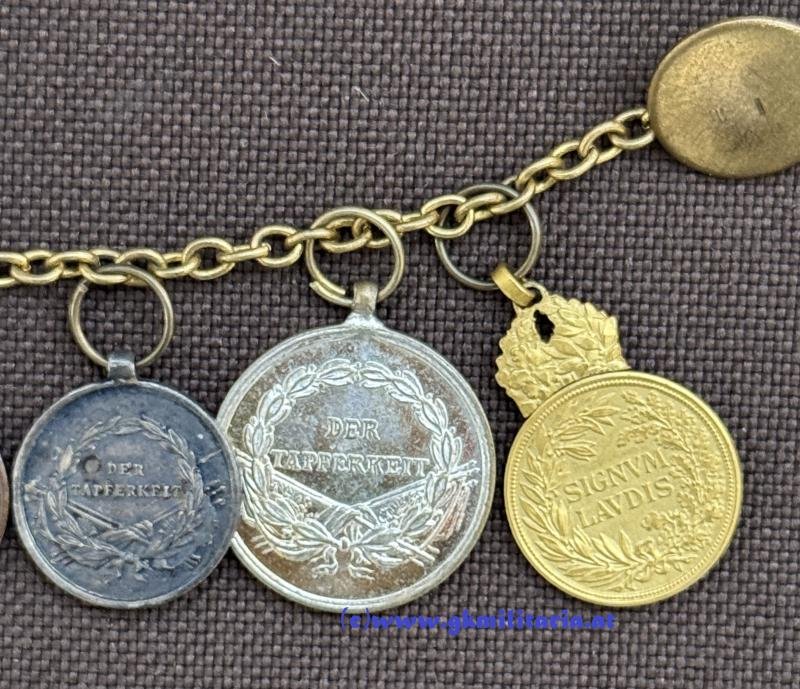 k.u.k. 8-teiliges Frackkettchen für Offiziere!! — image 6