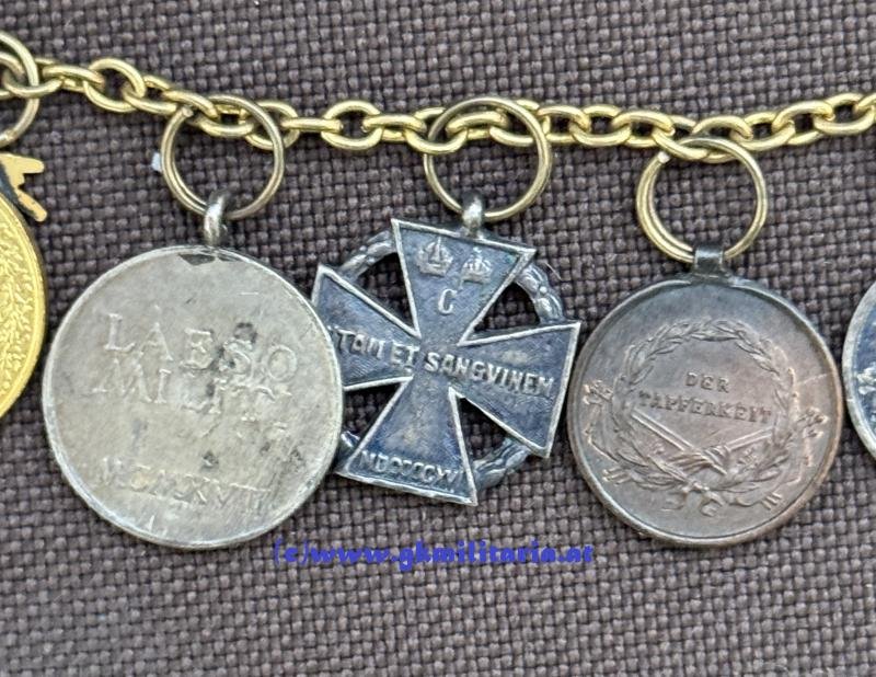 k.u.k. 8-teiliges Frackkettchen für Offiziere!! — image 7