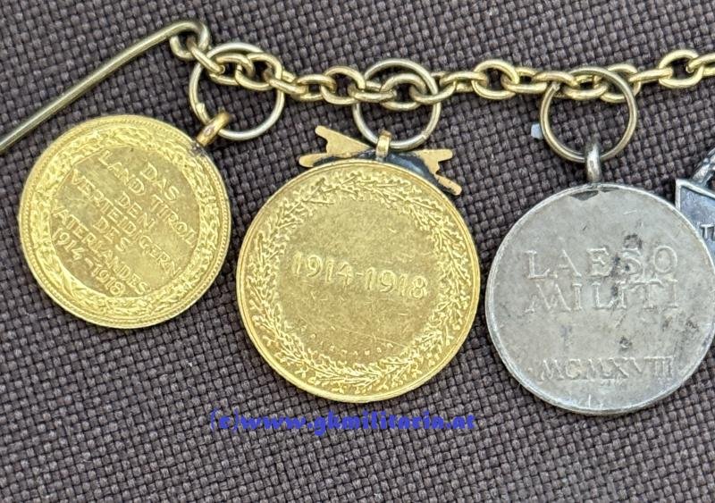 k.u.k. 8-teiliges Frackkettchen für Offiziere!! — image 8