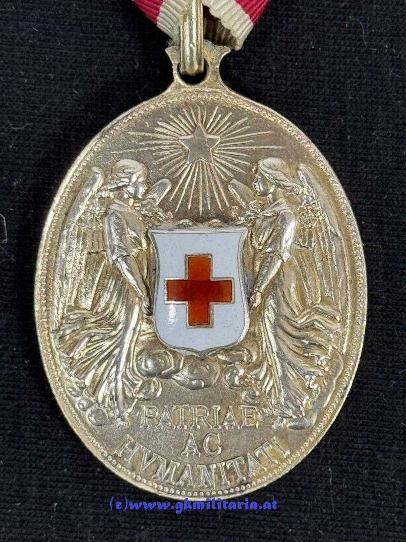 k.u.k. Silberne Ehrenmedaille Rotes Kreuz !! — image 2