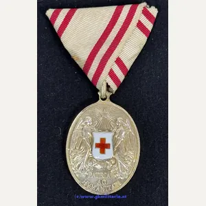 k.u.k. Silberne Ehrenmedaille Rotes Kreuz !!