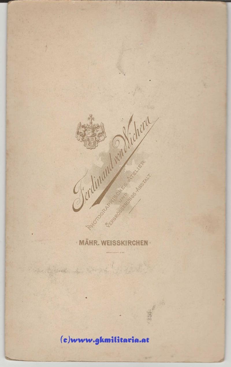 k.u.k. Soldat Husarenregiment - KAB Widmung 1897! — image 2