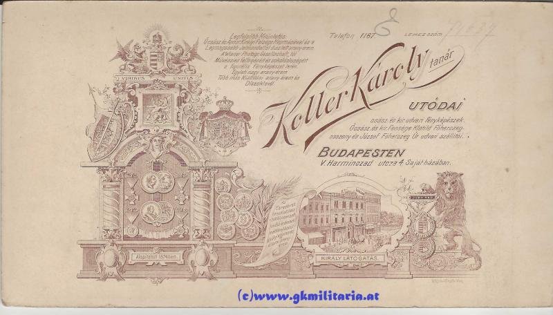 k.u.k. Leutnant Husarenregiment - KAB Widmung 1897! — image 2