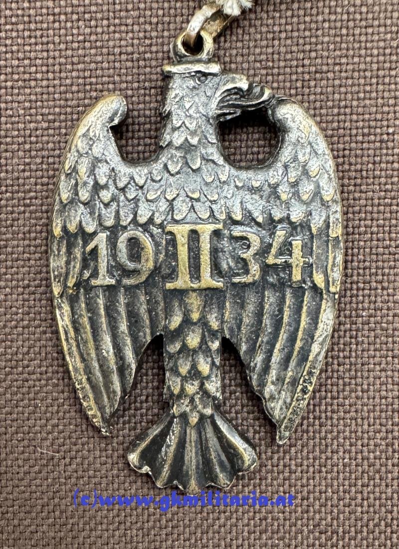 Heimwehrehrenzeichen 1934 mit Julispange - 'Starhembergadler' !! — image 5