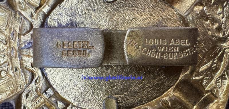 Mitgliedsabzeichen k.k. Militär V. Reichsbund !! - VARIANTE!! — image 3