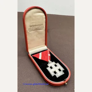 Bundesstaat - Österreichisches Silbernes Verdienstzeichen im Original Etui!!