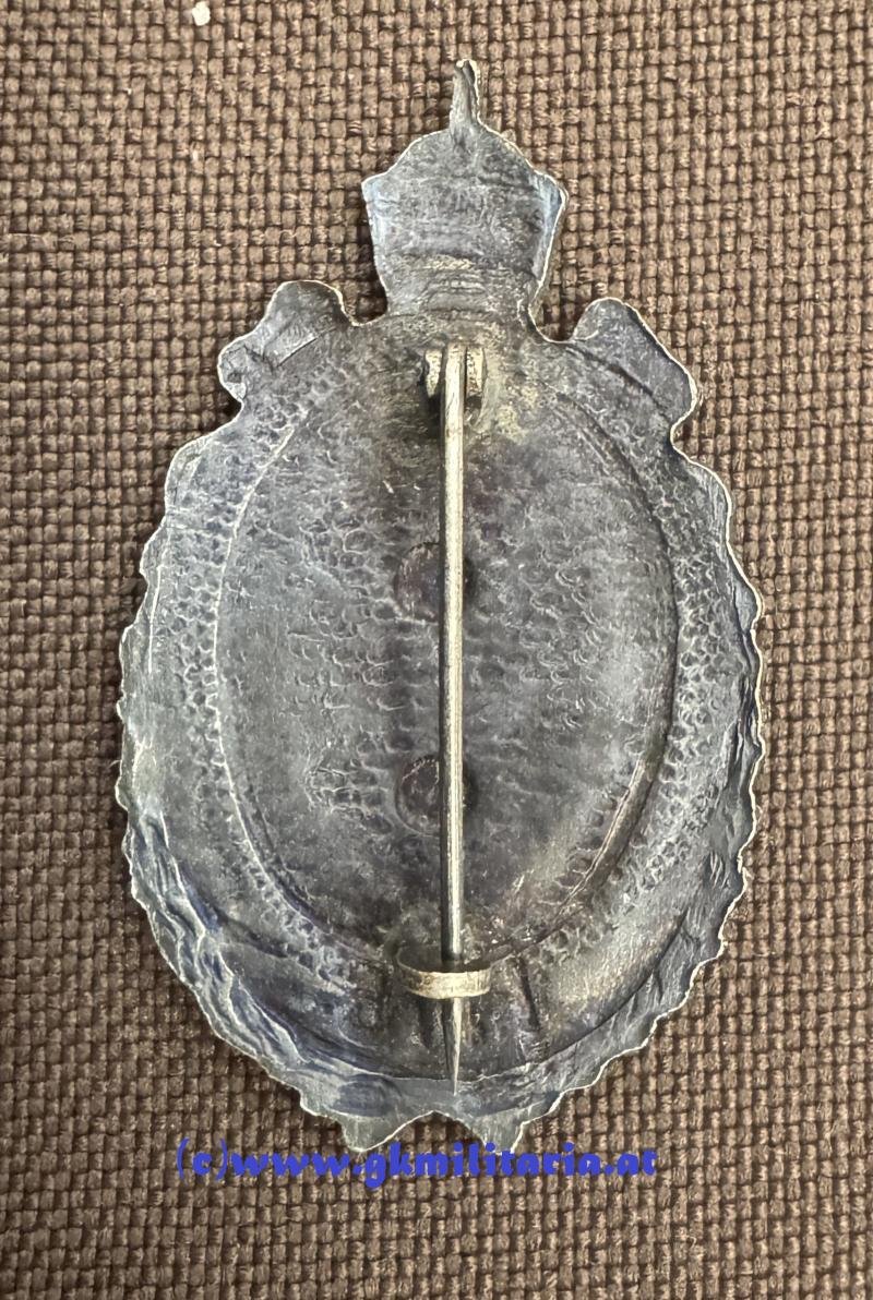 k.u.k. Kappenabzeichen Husarenregiment Nr. 5 'Radetzky Husaren' - große Variante! — image 2