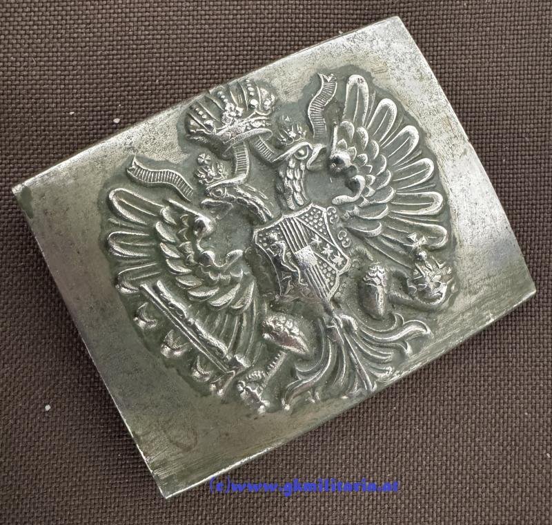 k.u.k. Koppelschloss Mannschaft - VARIANTE - Eisen Feldgrau! — image 4