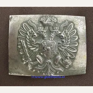 k.u.k. Koppelschloss Mannschaft - VARIANTE - Eisen Feldgrau!