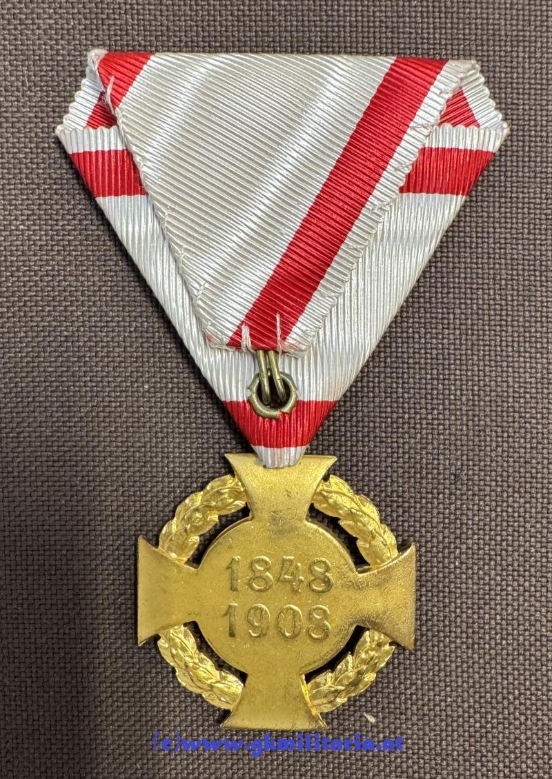 k.u.k. Jubiläumskreuz mit Etui !! — image 4