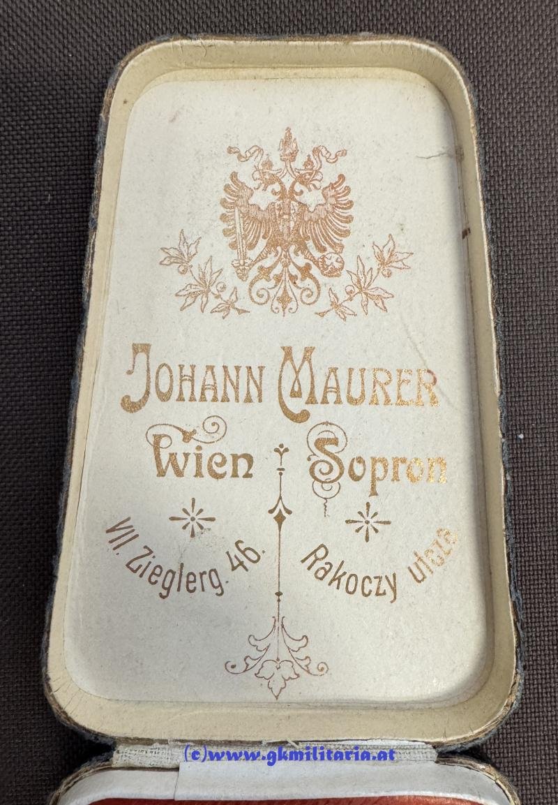 k.u.k. Jubiläumskreuz mit Etui !! — image 6
