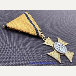 Militärdienstzeichen 25 Jahre 2. Klasse für Offiziere - 1. Republik/Ständestaat!!