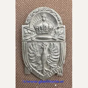 k.u.k. Kappenabzeichen Königreich POLEN - 5.11.1916!!