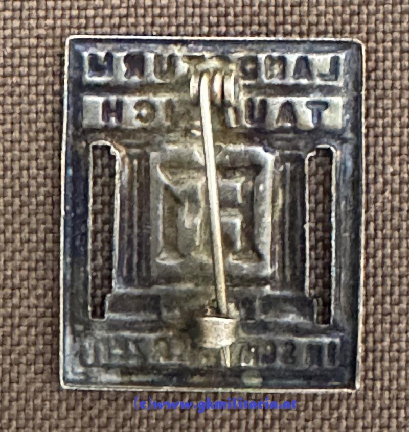 k.u.k. Kappenabzeichen - Landsturm Tauglich - In schwerer Zeit - 1914/15!! — image 2