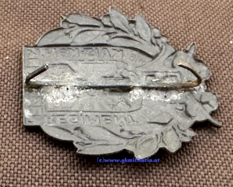 k.u.k. Kappenabzeichen Schützen-Regiment 26 'MARBURG' - 1914-1917!! — image 3