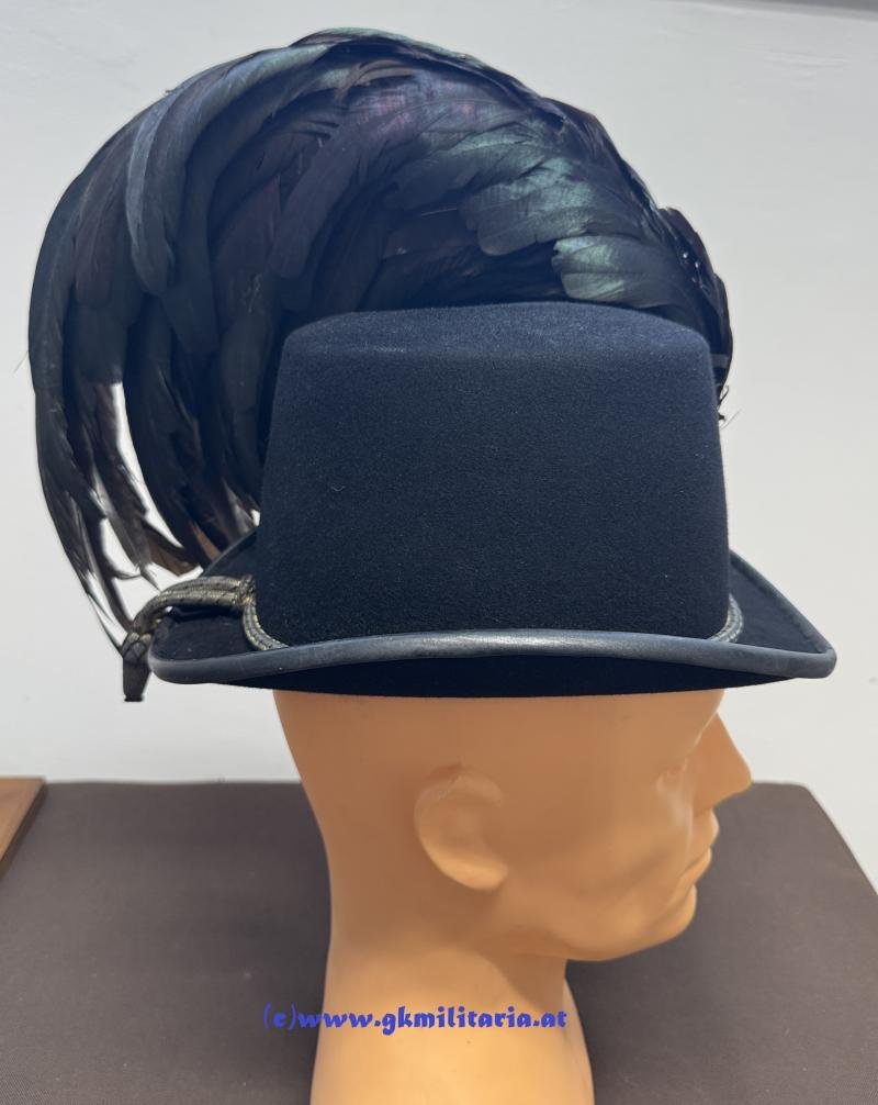 k.u.k. Jägerhut für Offiziere des Landwehr-Infanterie-Regimentes 'STRYI' Nr. 33 mit Hutkoffer! - Stryi Galizien!! — image 4