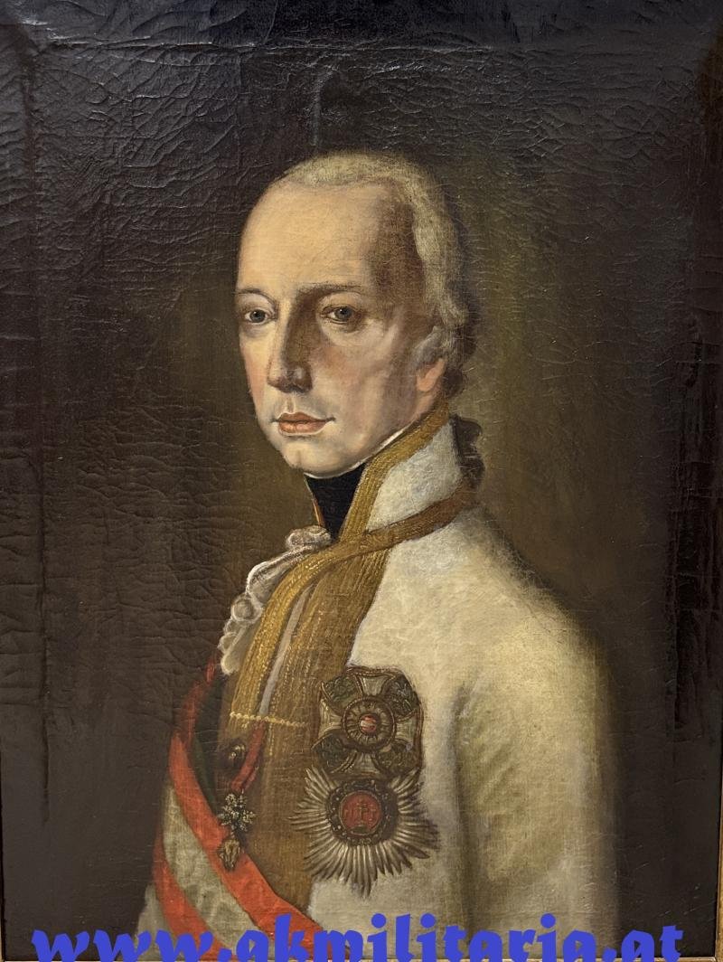 Ölbild Kaiser Franz I. (II.) von Österreich!! — image 2