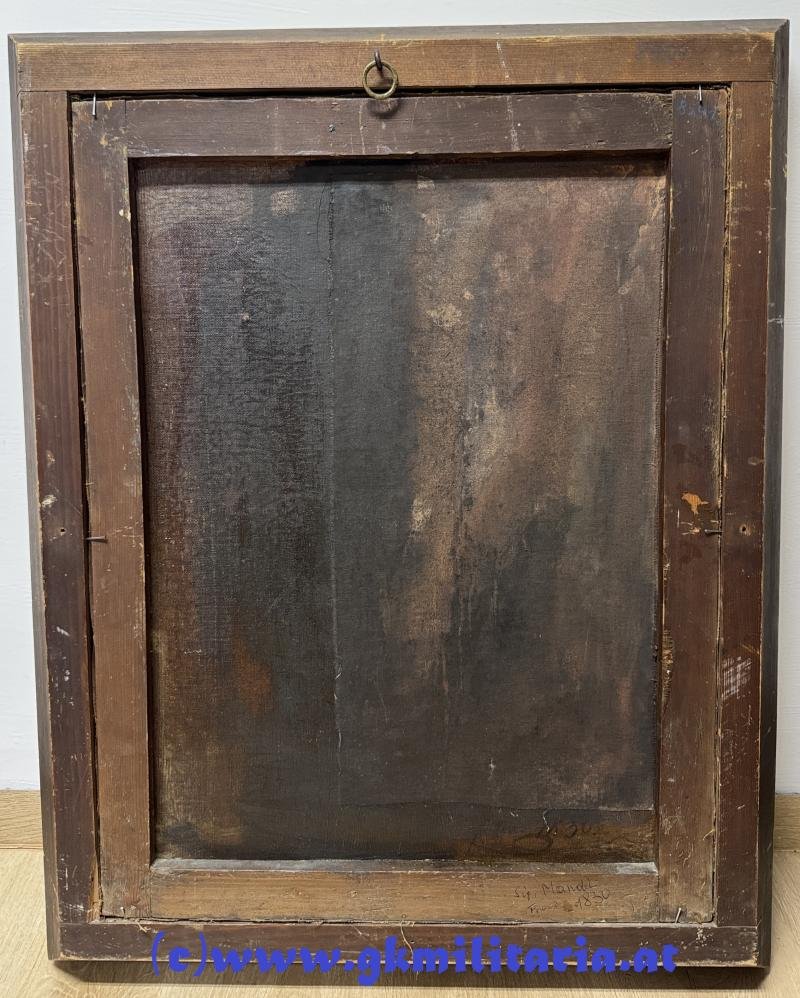 Ölbild Kaiser Franz I. (II.) von Österreich!! — image 3