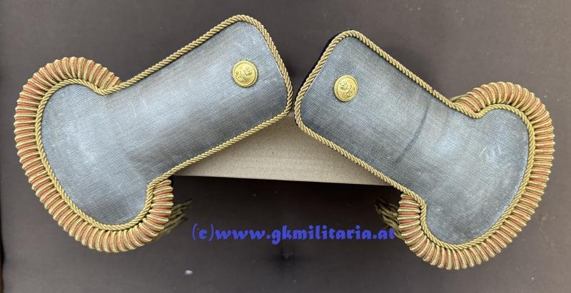 k.u.k. Kriegsmarine - Epauletten für Marine-Ingenieur Oberoffiziersrang!! — image 2