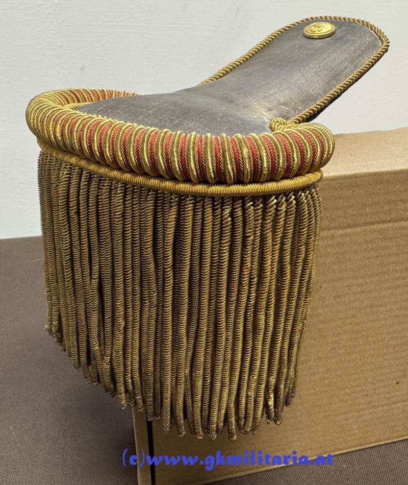 k.u.k. Kriegsmarine - Epauletten für Marine-Ingenieur Oberoffiziersrang!! — image 3