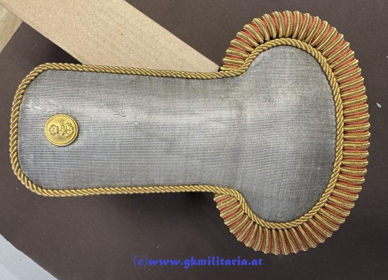 k.u.k. Kriegsmarine - Epauletten für Marine-Ingenieur Oberoffiziersrang!! — image 6