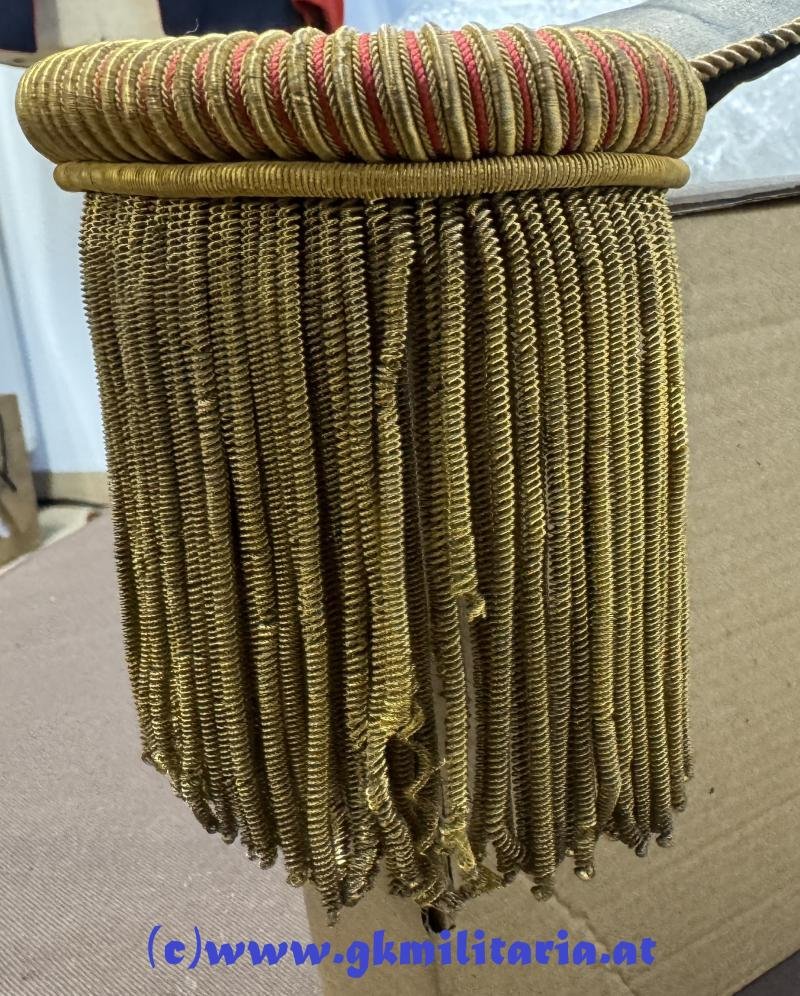 k.u.k. Kriegsmarine - Epauletten für Marine-Ingenieur Oberoffiziersrang!! — image 9