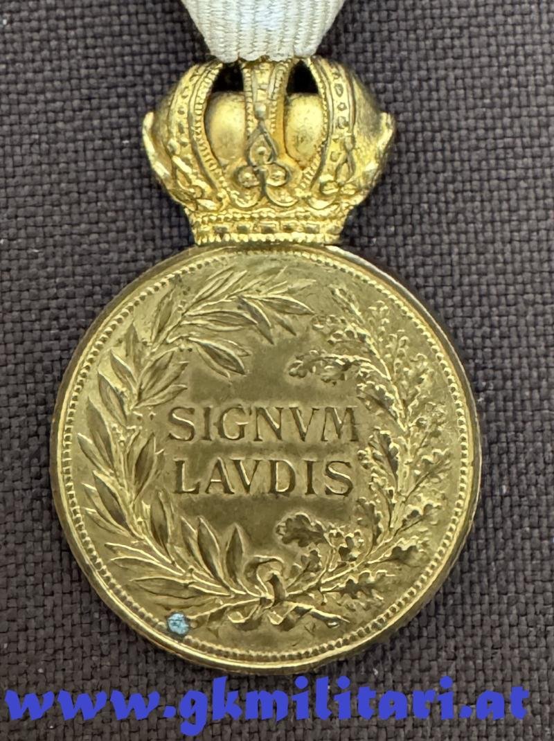 k.u.k. Bronzene Militärverdienstmedaille Kaiser Franz Josef I. im Etui - G.A. SCHEID, WIEN & BUDAPEST! — image 7