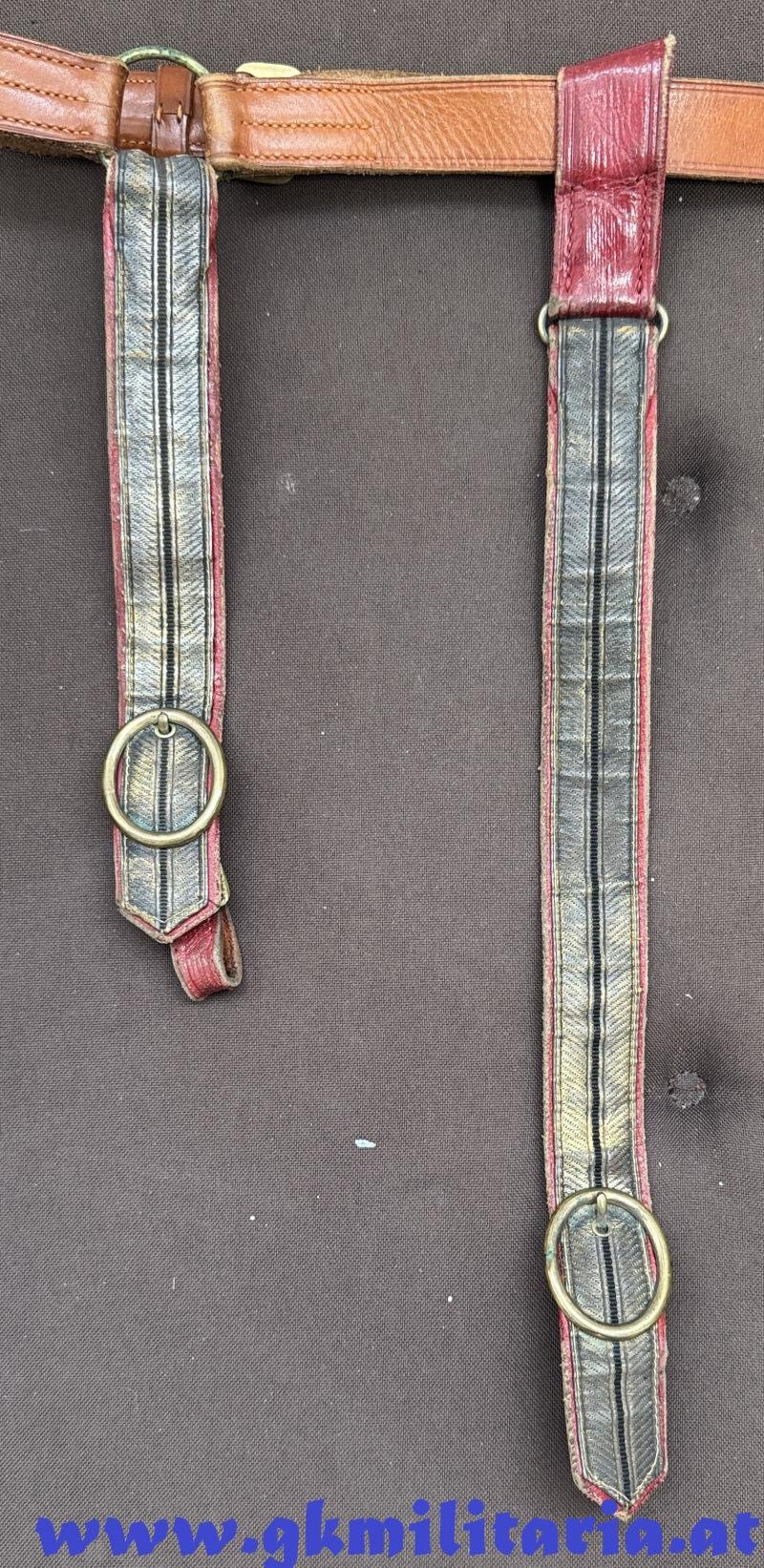 k.u.k. Gehänge für Säbel Offiziere!! — image 2